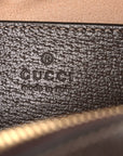 GG Supreme Monogram Web Mini Ophidia Shoulder Bag Brown