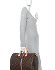 Monogram My LV Heritage Speedy 40 Orange Navy