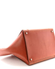 Natural Calfskin Medium Phantom Luggage Brick