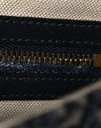 Oblique Saddle Bag Blue
