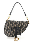 Oblique Saddle Bag Blue