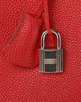 Togo Birkin 35 Rouge Garance