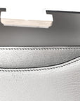 Metallic Chevre Chamkilight Constance 18 Argent