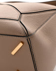Calfskin Medium Puzzle Bag Sand