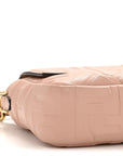 Nappa FF 1974 Embossed Baguette Rosa Bourbon
