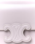 Shiny Calfskin Teen Cuir Triomphe Poudre