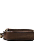Re-Nylon Saffiano Mini Shoulder Bag Sienna