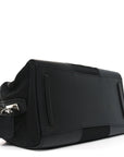 Nylon Saffiano Top Handle Bag Black