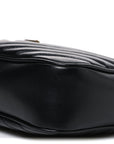 Calfskin Matelasse Monogram Lou Camera Bag Black
