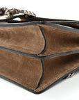 GG Supreme Monogram Medium Dionysus Shoulder Bag Taupe