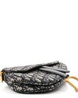 Oblique Saddle Bag Blue