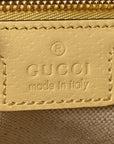 Monogram Jumbo GG Textured Dollar Calfskin Medium Ophidia Shopping Tote Beige Banana
