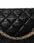 Aged Calfskin Quilted 2.55 Reissue 226 Flap Black