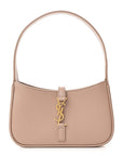 Smooth Calfskin Le 5 A 7 Mini Hobo Dark Beige