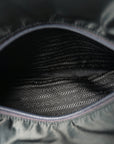 Tessuto Nylon Shoulder Bag Dark Green