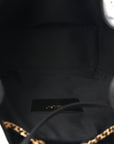 Caviar Quilted Medium CHNL 25 Handbag Black
