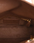 Lambskin Gathered Mini Lady D1OR Fard