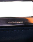 Nappa Mini Peekaboo Iconic Satchel Dark Blue