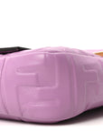 Nappa FF 1974 Embossed Baguette Agapanto