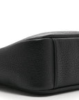 Grained Calfskin Baby Le 5 A 7 Supple Hobo Black
