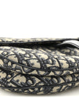 Oblique Saddle Bag Blue