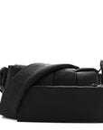 Nylon Intrecciato Padded Tech Cassette Bag Black
