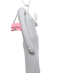 Crushed Calfskin Quilted XS Crush Chain Bag Sweet Pink