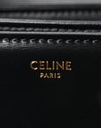 Shiny Calfskin Medium Triomphe Black