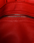 Lambskin Maxi Intreccio Padded Chain Cassette Crossbody Bag Nail Polish