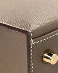 Epsom Kelly Sellier 25 Etoupe