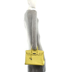 Epsom Birkin 35 Lime