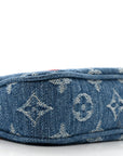 LV X TM Monogram Denim Cerises Pochette Accessories Blue