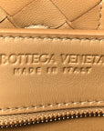 Nappa Intrecciato Medium Andiamo Shoulder Bag Dark Praline