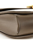 Liege Calfskin Medium Classic Box Flap Bag Souris