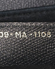 Grained Calfskin Saddle Bag Black