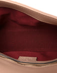Lambskin Matelasse Medium GG Marmont Shoulder Bag Pink Beige