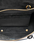 Grained Calfskin Mini Belt Bag Grey