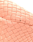 Lambskin Padded Intrecciato Mini Jodie Peachy
