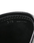 Calfskin Harness Enigneer Boots 37 Black