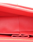 Alligator Jumbo Double Flap Red