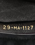 Crinkled Patent Cannage Small Lucky Badges My Lady D1OR Black