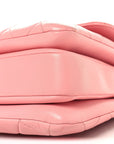 Lambskin Quilted Medium Trendy CC Flap Dual Handle Bag Pink