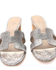 Lizard Oasis Sandals 40 Ombre