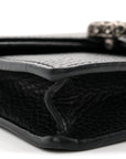 Calfskin Super Mini Dionysus Shoulder Bag Black