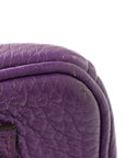 Taurillon Clemence Birkin 30 Ultraviolet