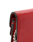 Calfskin Super Mini Dionysus Shoulder Bag Hibiscus Red