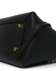 Grained Calfskin Mini Belt Bag Black
