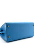 Epsom Kelly Sellier 28 Bleu Frida
