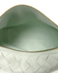 Calfskin Nappa Intrecciato Mini Wallace Glacier Muse