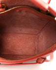 Grained Calfskin Nano Belt Bag Terracotta